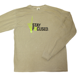Stay Focused Tee Long Sleeve